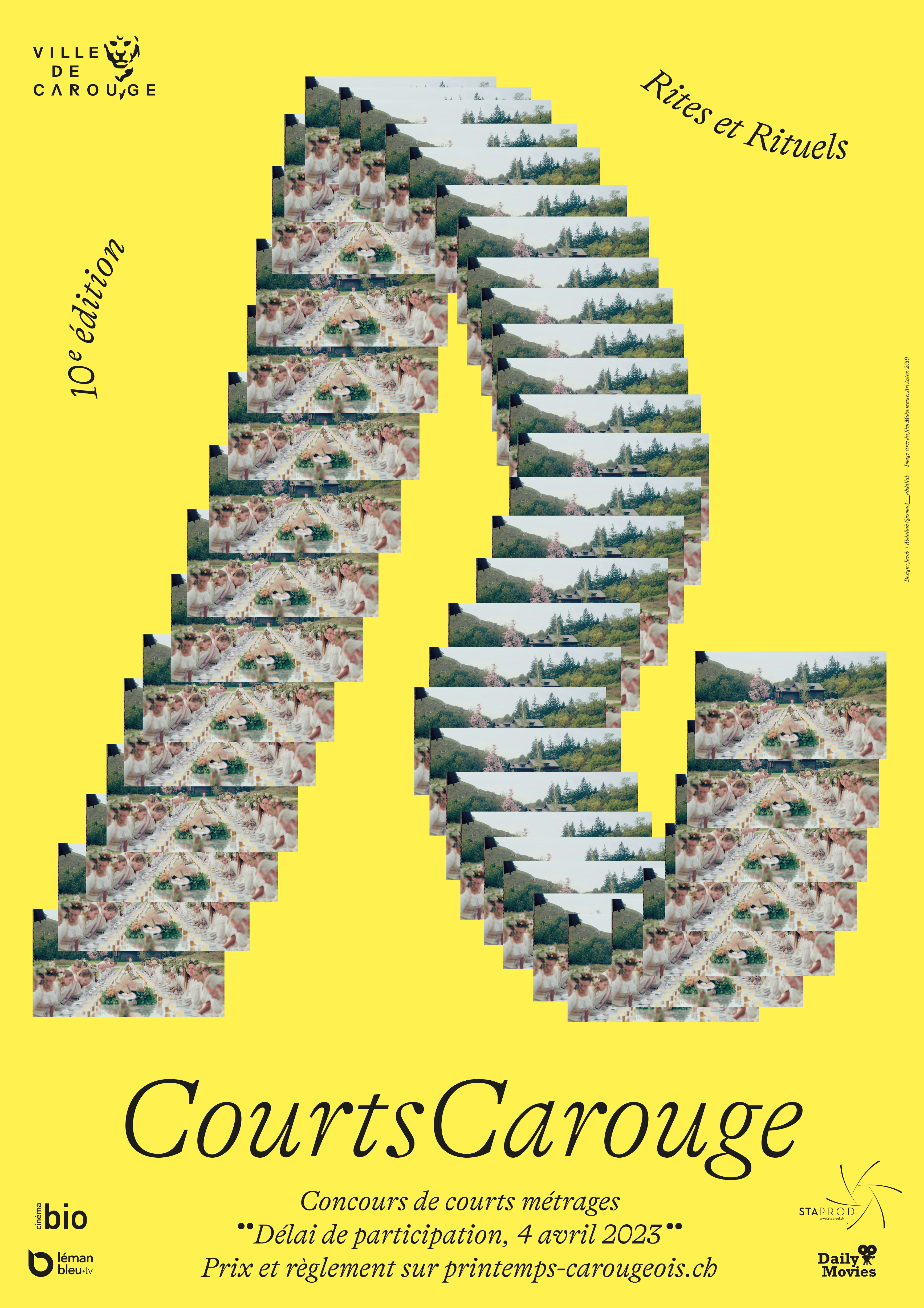 affiche 2023 courtscarouge