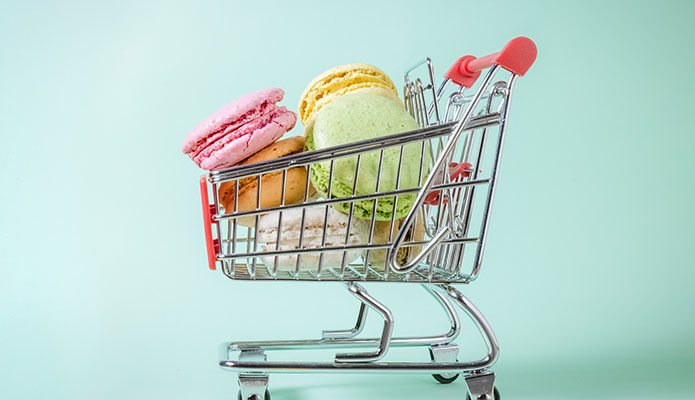 Macarons et biscuits à personnaliser