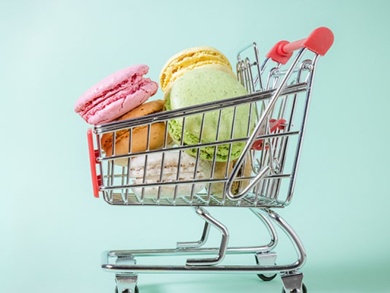 Macarons et biscuits à personnaliser